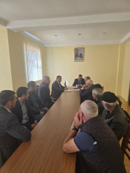 Yevlax şəhərində yaşayan Xocalı rayon sakinlərinin səyyar görüş-qəbulu keçirilmişdir