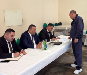 Abşeron rayonunda müvəqqəti olaraq məskunlaşmış Xocalı rayon sakinlərinin səyyar görüş-qəbulu keçirilmişdir