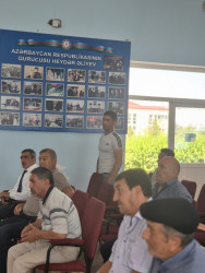 Ağdam rayon Quzanlı qəsəbəsində müvəqqəti məskunlaşmış Xocalı rayon sakinlərinin səyyar görüş-qəbulu keçirilmişdir.
