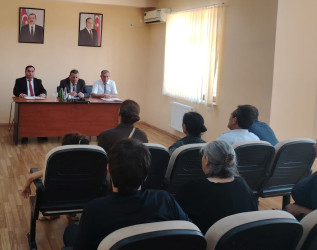 Bərdə rayonunda  müvəqqəti olaraq yaşayan Xocalı rayon sakinlərinin səyyar görüş-qəbulu keçirilmişdir