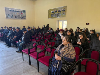 Sabunçu rayonu Ramana qəsəbəsində məskunlaşmış Xocalı rayon sakinlərinin səyyar görüş-qəbulu keçirilmişdir.