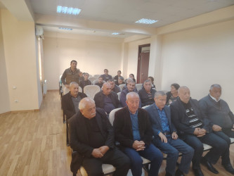 Bərdə rayonunda müvəqqəti məskunlaşmış Xocalı rayon sakinlərinin səyyar görüş-qəbulu keçirilmişdir.