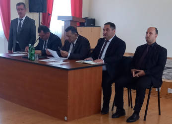 Gəncə şəhəri Yeni qəsəbə-2-də müvəqqəti olaraq yaşayan Xocalı rayon sakinlərinin səyyar görüş-qəbulu keçirilmişdir