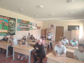Ağcabədi rayonunda müvəqqəti məskunlaşmış Xocalı rayon sakinlərinin səyyar görüş-qəbulu keçirilmişdir