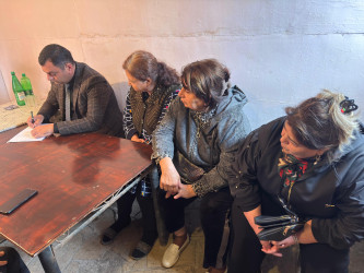 Sumqayıt şəhərində yaşayan Xocalı rayon sakinlərinin səyyar görüş-qəbulu keçirilmişdir