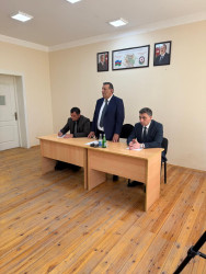 Bakı şəhəri Sabunçu rayonunda müvəqqəti məskunlaşmış Xocalı rayon sakinlərinin səyyar görüş-qəbulu keçirilmişdir.