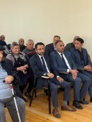 Bakı şəhəri Sabunçu rayonunda müvəqqəti məskunlaşmış Xocalı rayon sakinlərinin səyyar görüş-qəbulu keçirilmişdir.