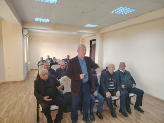 Bərdə rayonunda müvəqqəti məskunlaşmış Xocalı rayon sakinlərinin səyyar görüş-qəbulu keçirilmişdir.