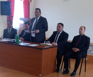 Gəncə şəhəri Yeni qəsəbə-2-də müvəqqəti olaraq yaşayan Xocalı rayon sakinlərinin səyyar görüş-qəbulu keçirilmişdir