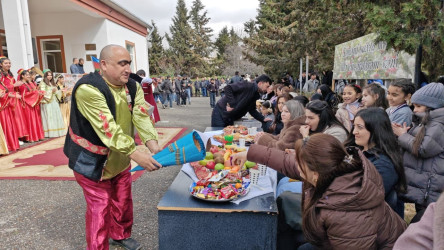 Xalqımızın ən gözəl bayramlarından biri olan Novruz bayramı şənliyi