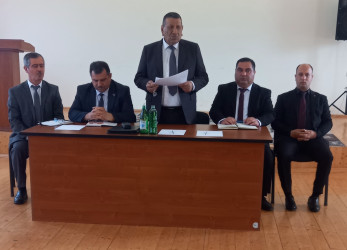 Gəncə şəhəri Yeni qəsəbə-2-də müvəqqəti olaraq yaşayan Xocalı rayon sakinlərinin səyyar görüş-qəbulu keçirilmişdir