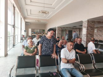 Xəzər rayonunun Mərdəkan qəsəbəsində müvəqqəti məskunlaşmış Xocalı rayon sakinlərinin səyyar görüş-qəbulu keçirilmişdir