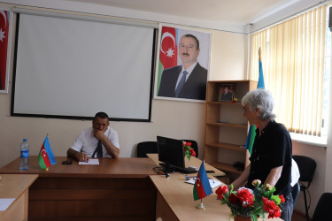 Göyçay şəhərində müvəqqəti olaraq məskunlaşmış Xocalı rayon sakinlərinin səyyar görüş-qəbulu keçirilmişdir.