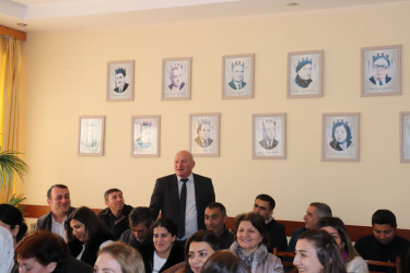 “Təhlükəsiz ailə güclü cəmiyyət deməkdir” mövzusunda maarifləndirici tədbir keçirilmişdir