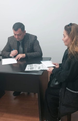 Bakı şəhərində müvəqqəti olaraq yaşayan Xocalı rayon sakinlərinin səyyar görüş-qəbulu keçirilmişdir
