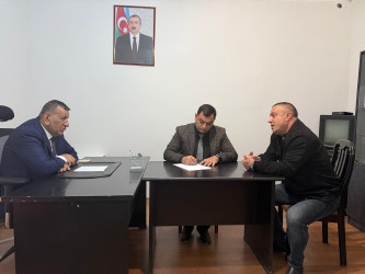 Nərimanov rayonunda müvəqqəti yaşayan Xocalı rayon sakinlərinin səyyar görüş-qəbulu keçirilmişdir