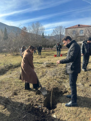 “Hərəyə bir ağac əkək” adı altında ağacəkmə aksiyası keçirildi.