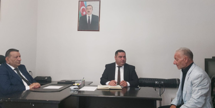 Bakı şəhərində müvəqqəti olaraq məskunlaşmış Xocalı rayon sakinlərinin səyyar görüş-qəbulu keçirilmişdir