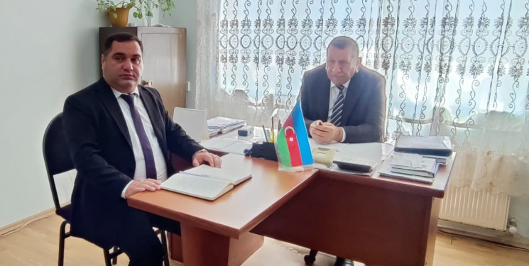 Qəbələ şəhərində müvəqqəti olaraq yaşayan Xocalı rayon sakinlərinin səyyar görüş-qəbulu keçirilmişdir
