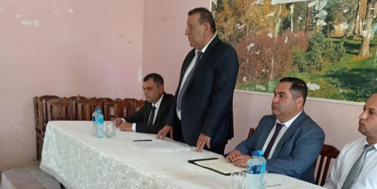 Mingəçevir şəhəri Yeni həyat qəsəbəsində müvəqqəti məskunlaşmış Xocalı rayon sakinlərinin səyyar görüş-qəbulu keçirilmişdir