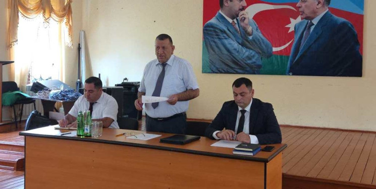 Aşağı Ağcakənd qəsəbəsində yaşayan Xocalı rayon sakinlərinin səyyar görüş-qəbulu keçirilmişdir
