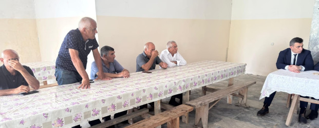 Binəqədi rayonunda  müvəqqəti olaraq yaşayan Xocalı rayon sakinlərinin səyyar görüş-qəbulu keçirilmişdir
