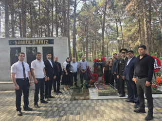 Anım Günü öncəsi Xocalının qəhrəman şəhidlərinin məzarları ziyarət olundu