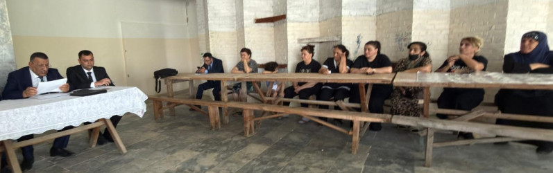 Binəqədi rayonunda  müvəqqəti olaraq yaşayan Xocalı rayon sakinlərinin səyyar görüş-qəbulu keçirilmişdir