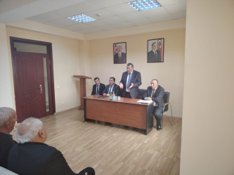 Bərdə rayonunda müvəqqəti məskunlaşmış Xocalı rayon sakinlərinin səyyar görüş-qəbulu keçirilmişdir.