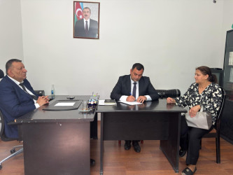 Bakı şəhəri Nərimanov rayonunda  müvəqqəti olaraq yaşayan Xocalı rayon sakinlərinin səyyar görüş-qəbulu keçirilmişdir