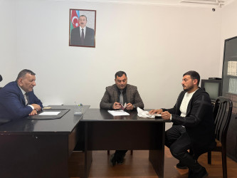 Nərimanov rayonunda müvəqqəti yaşayan Xocalı rayon sakinlərinin səyyar görüş-qəbulu keçirilmişdir