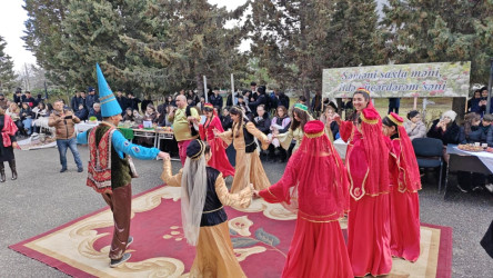 Xalqımızın ən gözəl bayramlarından biri olan Novruz bayramı şənliyi