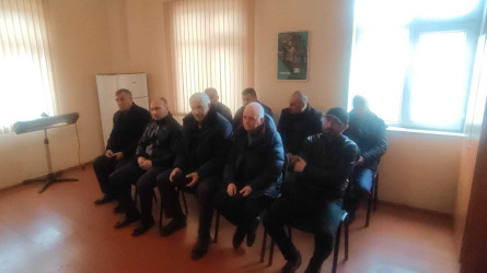 Şəki rayonunda müvəqqəti olaraq yaşayan Xocalı rayon sakinlərinin səyyar görüş-qəbulu keçirilmişdir