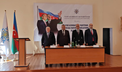 Yeni Azərbaycan Partiyası Xocalı rayon təşkilatının XI konfransı keçirilib