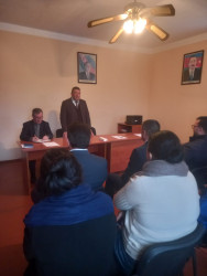 Şəki rayonunda yaşayan Xocalı rayon sakinlərinin səyyar görüş-qəbulu keçirilmişdir