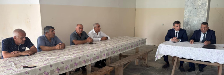 Binəqədi rayonunda  müvəqqəti olaraq yaşayan Xocalı rayon sakinlərinin səyyar görüş-qəbulu keçirilmişdir