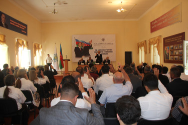 Yeni Azərbaycan Partiyası Xocalı rayon təşkilatının XI konfransı keçirilib