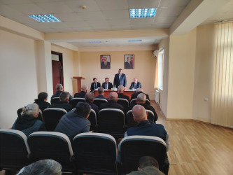 Bərdə rayonunda müvəqqəti məskunlaşmış Xocalı rayon sakinlərinin səyyar görüş-qəbulu keçirilmişdir.