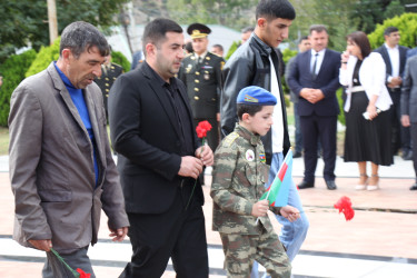 27 sentyabr - Anım Gününə həsr olunmuş ümumrayon tədbiri keçirildi