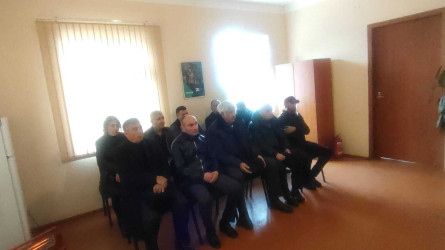 Şəki rayonunda müvəqqəti olaraq yaşayan Xocalı rayon sakinlərinin səyyar görüş-qəbulu keçirilmişdir
