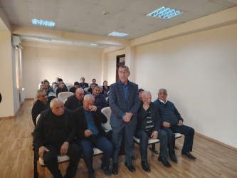 Bərdə rayonunda müvəqqəti məskunlaşmış Xocalı rayon sakinlərinin səyyar görüş-qəbulu keçirilmişdir.