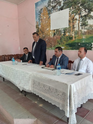 Mingəçevir şəhəri Yeni həyat qəsəbəsində müvəqqəti məskunlaşmış Xocalı rayon sakinlərinin səyyar görüş-qəbulu keçirilmişdir