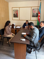 Sabunçu rayonunda müvəqqəti məskunlaşmış Xocalı rayon sakinlərinin səyyar görüş-qəbulu keçirilmişdir.