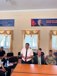 “Konstitusiya və Suverenlik İli” çərçivəsində şəhid ailələri, qazilər və müharibə iştirakçıları ilə görüş keçirildi