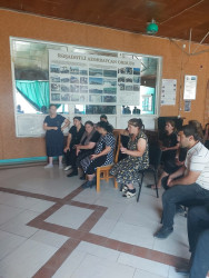 Sabunçu rayonunda müvəqqəti olaraq məskunlaşmış Xocalı rayon sakinlərinin səyyar görüş-qəbulu keçirilmişdir